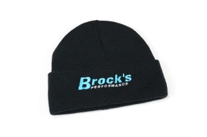 Buy Knit Cuff Beanie (Black) w/ Brock's Logo SKU: 504033 at the price of US$ 12.95