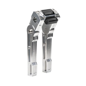 Buy Adjustable 10in Riser Silver for 1-1/8in Bar Clamp with Digital Gauge Housing (See Fitment) SKU: 695150 at the price of US$ 795 | BrocksPerformance.com