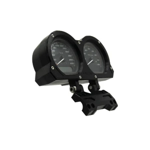 Buy Adjustable Billet Dual Gauge Housing Black Low Rider S (20-21), Lowrider (18-20), Dyna SKU: 695241 at the price of US$ 640