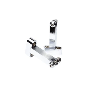 Buy Mounting Brackets for Passenger Floorboard Chrome Touring Models (93-22) SKU: 695800 at the price of US$ 139 | BrocksPerformance.com