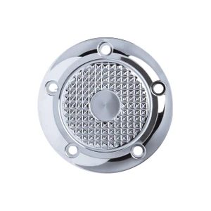 Buy Diamond Point Cover Chrome Touring (99-15), Softail (99-18), Dyna (99-17) SKU: 696190 at the price of US$ 99.95