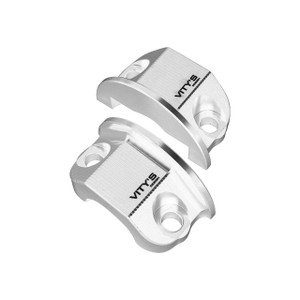 Buy Vity's Clutch/Brake Perch Clamp Set Silver (83-23) Touring, Softail, Sportster SKU: 697022 at the price of US$ 135