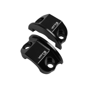 Buy Vity's Clutch/Brake Perch Clamp Set Black (83-23) Touring, Softail, Sportster SKU: 697035 at the price of US$ 135 | BrocksPerformance.com