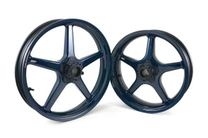 Buy Harley-Davidson BST Twin TEK Set (Blue Ink) 19 x 3.0 and 17 x 4.5 - Street Bob (18-24) and Softail Standard (2020) SKU: CL1073 at the price of US$ 4495