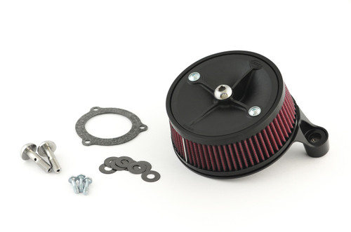 Buy S&S Stealth Air Cleaner Kit Stock CV/EFI Touring (99-06) SKU: 405020 at the price of US$ 129.95 | BrocksPerformance.com