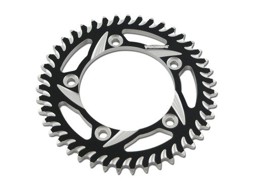 Buy Vortex Rear Sprocket 41 Tooth Black & Silver 525 Chain ZX-10R (04-23) and Z H2 (20-23) SKU: 454526 at the price of US$ 81.95 | BrocksPerformance.com