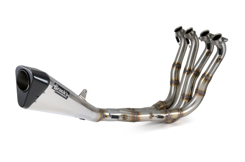 Buy Penta-Carbon Full System 15" Muffler (Polished) GSX-R1000 (07-08) SKU: 366424 at the price of US$ 1779 | BrocksPerformance.com