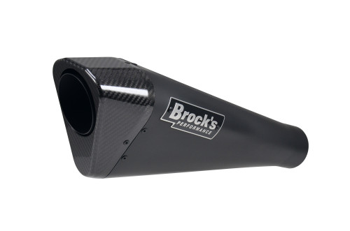 Buy 15" Penta-Carbon Replacement Muffler (Black) S1000RR (20-23) SKU: 382903 at the price of US$ 879 | BrocksPerformance.com