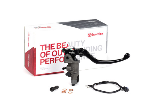 Buy Brembo 17RCS Radial Brake Master Cylinder for 7/8" Bar (22.2mm) SKU: 705946 at the price of US$ 469 | BrocksPerformance.com