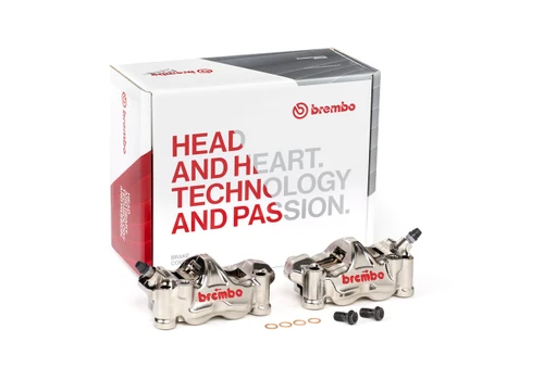 Buy Brembo GP4-RX Front Caliper Set (100mm Radial) Billet Aluminum SKU: 705985 at the price of US$ 3235
