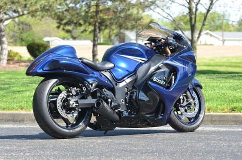 Buy Alien Head 2 Full System Black 14" Muffler Suzuki Hayabusa (99-26) SKU: 397073 at the price of US$ 1999