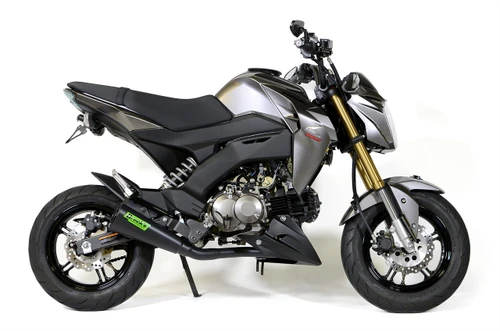 Buy Alien Head 2 Full System Black Cerakote® 12" Muffler Z125 Pro (17-26) SKU: 398568 at the price of US$ 779 | BrocksPerformance.com