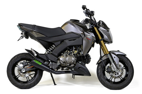 Buy ShortMeg 2 Full System Black Cerakote® 12" Muffler Z125 Pro (17-26) SKU: 398594 at the price of US$ 779 | BrocksPerformance.com