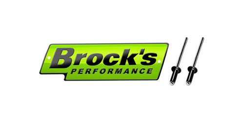 Buy Brock's Performance Logo Plate 4in Green w/ Black Letters (Includes Rivets) SKU: LP365082 at the price of US$ 29.99 | BrocksPerformance.com