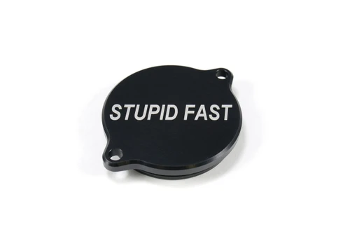 Buy Supercharger Sprocket Cover "Stupid Fast" Z H2 (20-26), Ninja H2 (15-26), and Ninja H2 SX / SE / SE+ (18-26) SKU: 903938 at the price of US$ 99