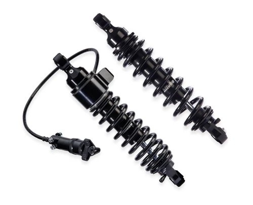 Buy 12in Bitubo WME22V3 Rear Shock Set Black w/ Remote Adjustable Preload H-D Touring (14-20) SKU: 785437 at the price of US$ 1155 | BrocksPerformance.com