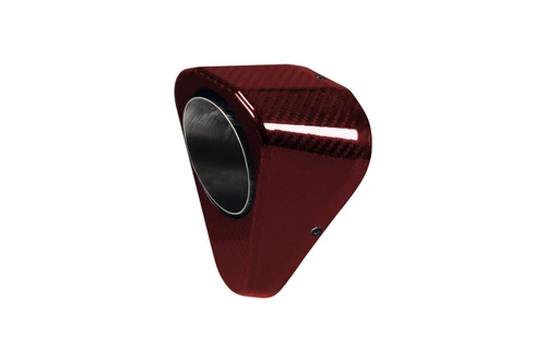 Buy Replacement Penta-Carbon Exhaust Red Endcap (Includes Rivets) SKU: EC171327 at the price of US$ 89.95 | BrocksPerformance.com