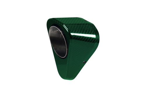 Buy Replacement Penta-Carbon Exhaust Green Endcap (Includes Rivets) SKU: EC171353 at the price of US$ 89.95 | BrocksPerformance.com