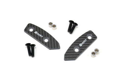 Buy Mirror Block Off Plate Set Carbon Fiber Suzuki Hayabusa (22-26) SKU: 903769 at the price of US$ 72.99