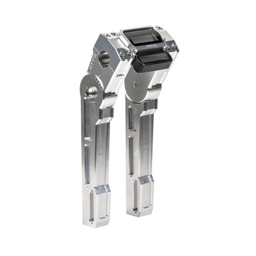 Buy Adjustable 10in Riser Silver for 1in Bar Clamp with Digital Gauge Housing (See Fitment) SKU: 695124 at the price of US$ 795 | BrocksPerformance.com