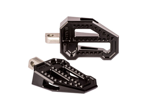 Buy BMX Passenger Foot Pegs Black Softail (18-24) SKU: 695943 at the price of US$ 279 | BrocksPerformance.com