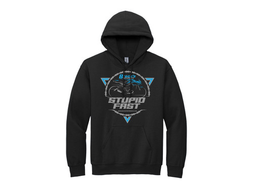 Buy Small Brock's Hooded Sweatshirt w/ Bike Logo SKU: 504189 at the price of US$ 47.99 | BrocksPerformance.com
