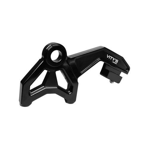 Buy Vity's Touring Swingarm Caliper Bracket Black Touring Models (09-26) SKU: 697009 at the price of US$ 395