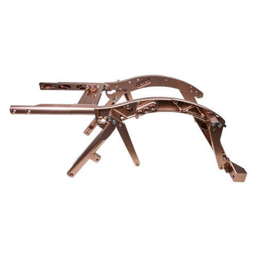Buy Vity's Performance Rear Subframe Rose Gold Road Glide (14-24), Street Glide (14-24), Road King (14-24) SKU: 698504 at the price of US$ 3595 | BrocksPerformance.com