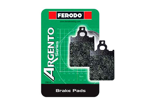 Ferodo Road Argento Mid-Metallic Front / Rear Brake Pads To Fit Honda-hm Italia, Yamaha - FDB475AG