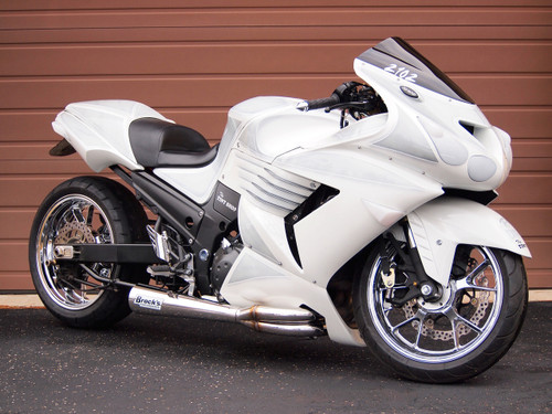 Buy **Sidewinder Full System 20" Muffler ZX-14 (06-11) SKU: 392978 at the price of US$ 1579 | BrocksPerformance.com