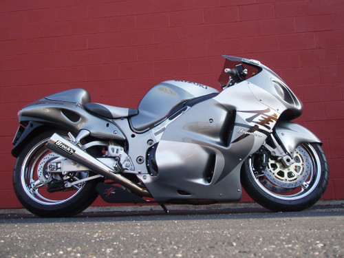 Buy *StreetMeg Full System 20" Muffler Suzuki Hayabusa (99-07) SKU: 393225 at the price of US$ 1479 | BrocksPerformance.com