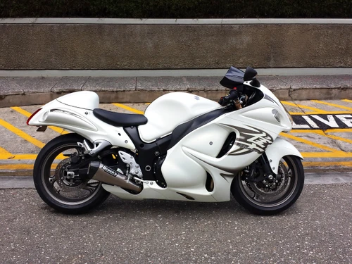 Buy CT Megaphone Full System w/ 17" Muffler Suzuki Hayabusa (08-20) SKU: 393875 at the price of US$ 2679 | BrocksPerformance.com