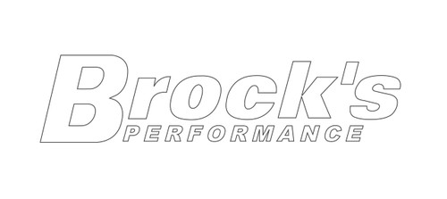 Buy 6 x 24'' Brock's Decal Intermediate White SKU: 903015 at the price of US$ 14.99 | BrocksPerformance.com