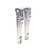 Buy Adjustable 8in Riser Silver for 1-1/8in Bar Clamp Road Glide (15-23), Softail (18-23) SKU: 695098 at the price of US$ 695 | BrocksPerformance.com