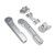 Buy Adjustable 8in Riser Silver for 1-1/8in Bar Clamp Road Glide (15-23), Softail (18-23) SKU: 695098 at the price of US$ 695 | BrocksPerformance.com