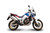 Termignoni Relevance Stainless Link Pipe w/ Carbon Heat Shield CRF1000L Africa Twin (18-19)