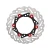 Buy BrakeTech 220mm x 5mm Suzuki GSX-R1000, GSX-R600/750, SV1000, and TL1000R AXIS Cobra SS Rear Floating Brake Rotor - BTS220RS SKU: 907032 at the price of US$ 289.95