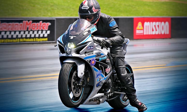Brock’s GSXR Super Stock Box Snags Win