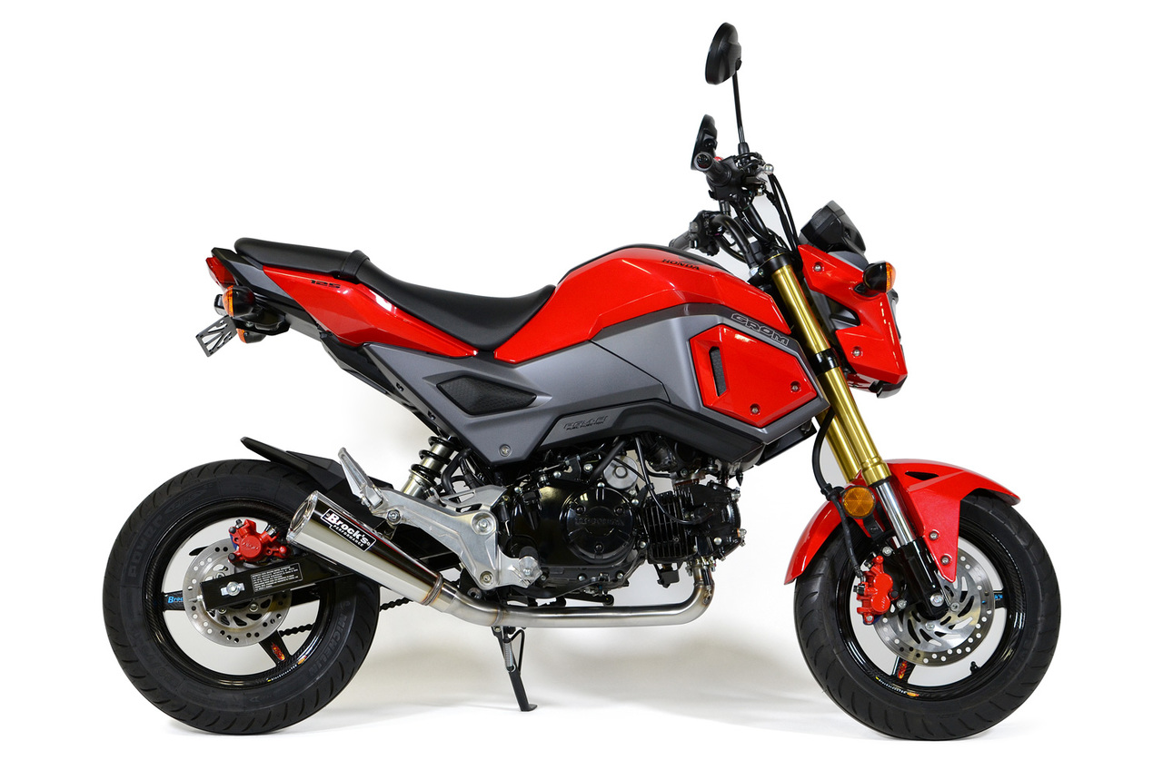 Buy ShortMeg 2 Full System 12" Muffler Grom (17-20) / MSX125 (16-20) SKU: 398620 at the price of US$ 649 | BrocksPerformance.com