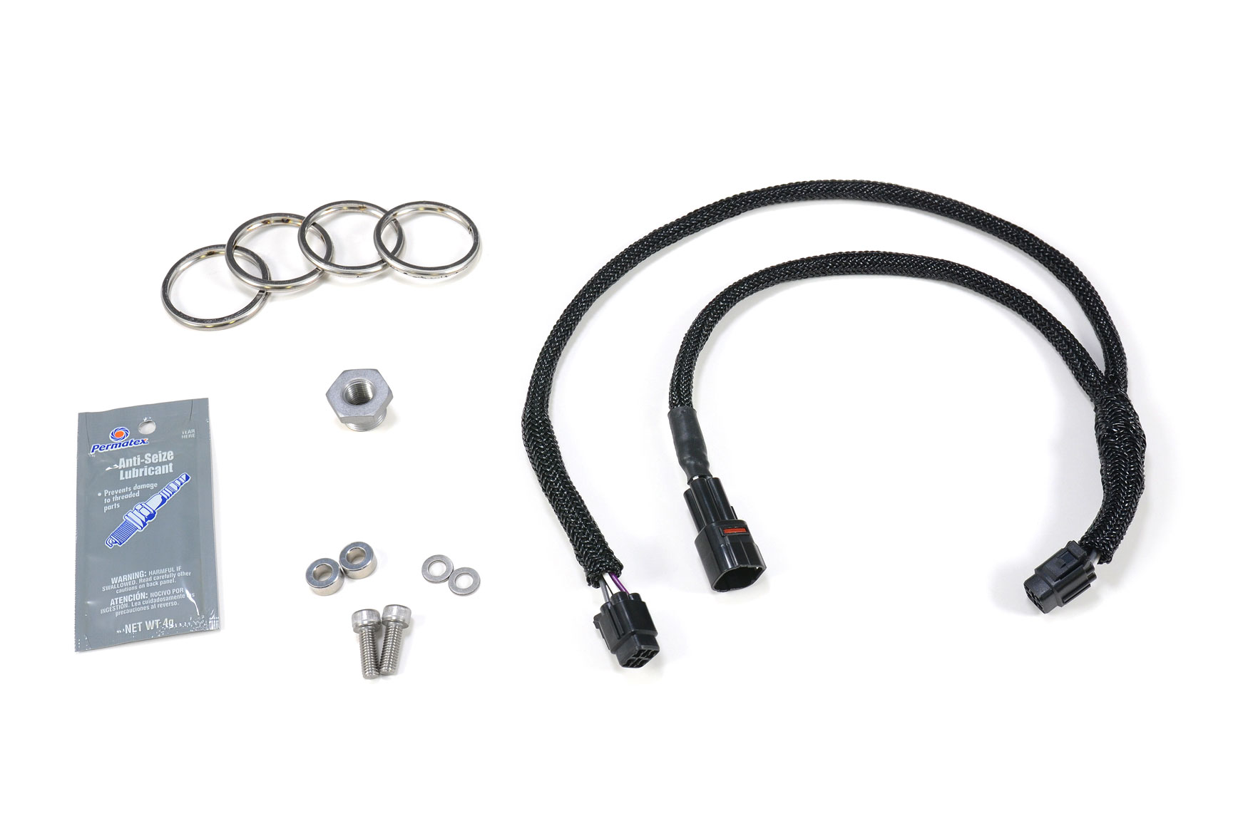 Buy Gen 2 to Gen 3 Hayabusa Full Exhaust Adapter Kit SKU: 901037 at the price of US$ 159 | BrocksPerformance.com