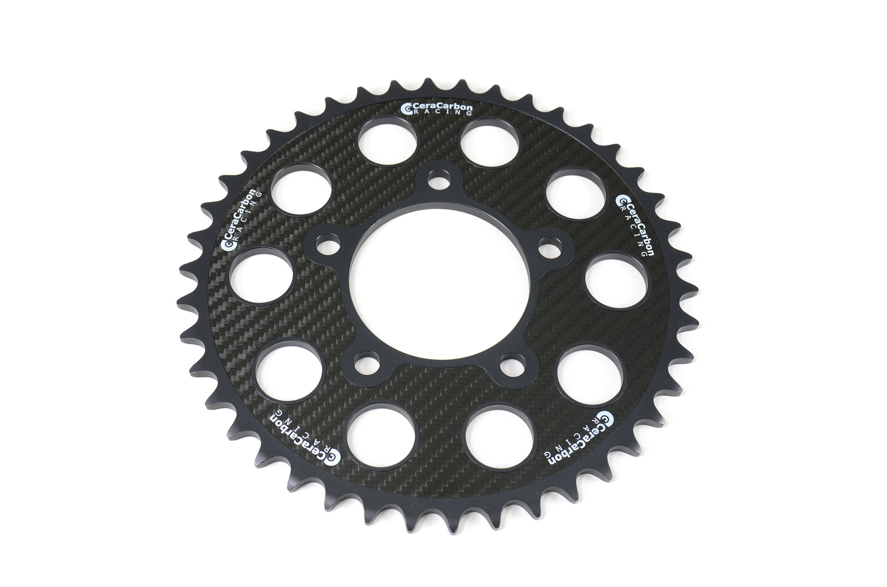 Buy CeraCarbon Hybrid Rear Sprocket 38 Tooth (530 Chain) SKU: 479061 at the price of US$ 355 | BrocksPerformance.com