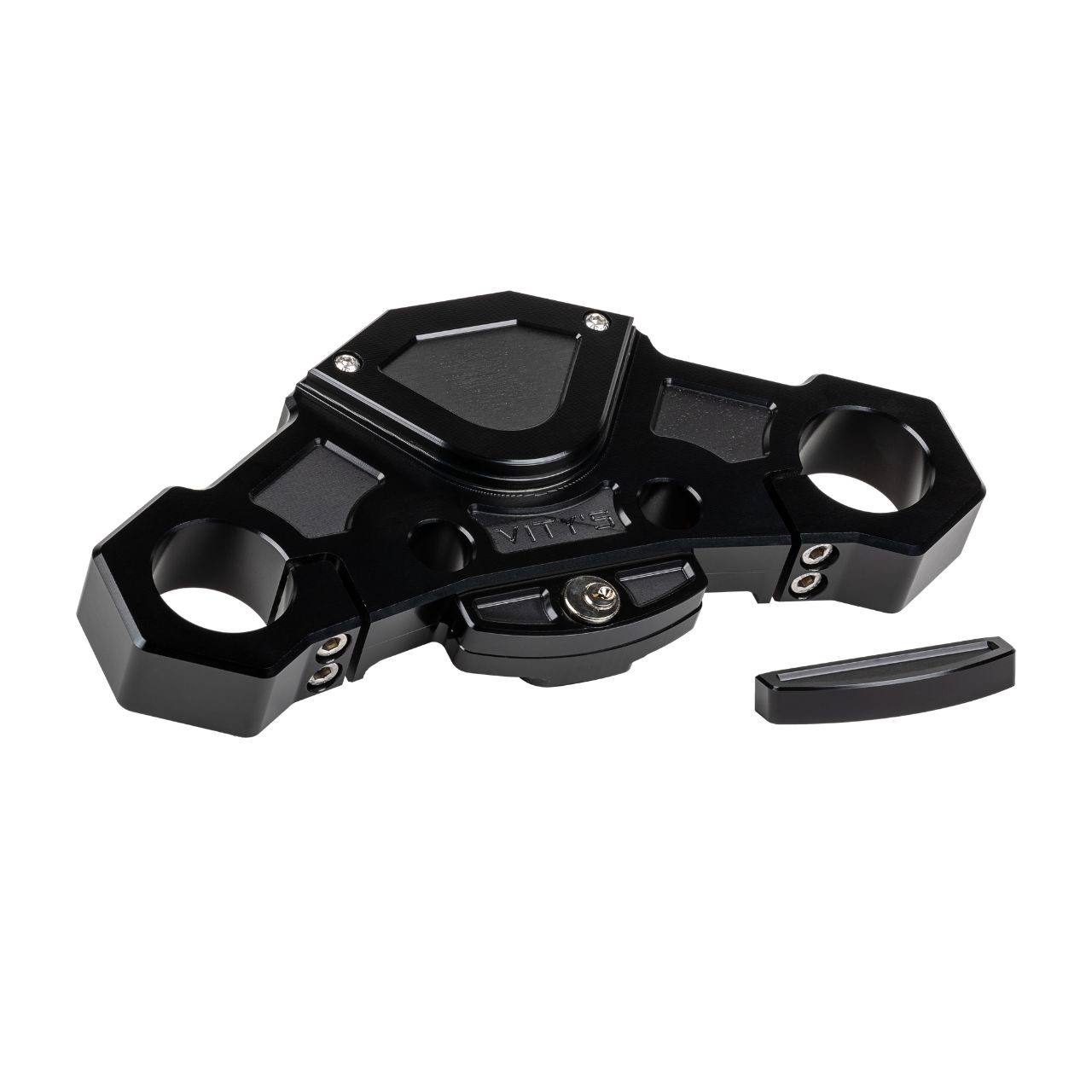 Buy Racing Design Top Tree Clamp Black Touring Models (14-23) SKU: 695345 at the price of US$ 695 | BrocksPerformance.com