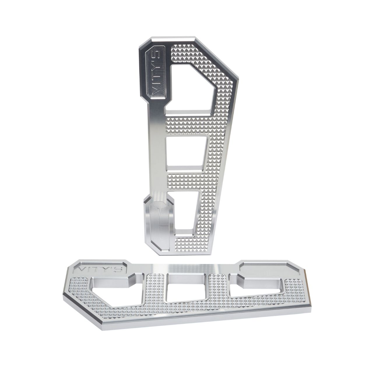 Buy Racing Front Floorboards Silver (See Fitment) SKU: 695696 at the price of US$ 579 | BrocksPerformance.com