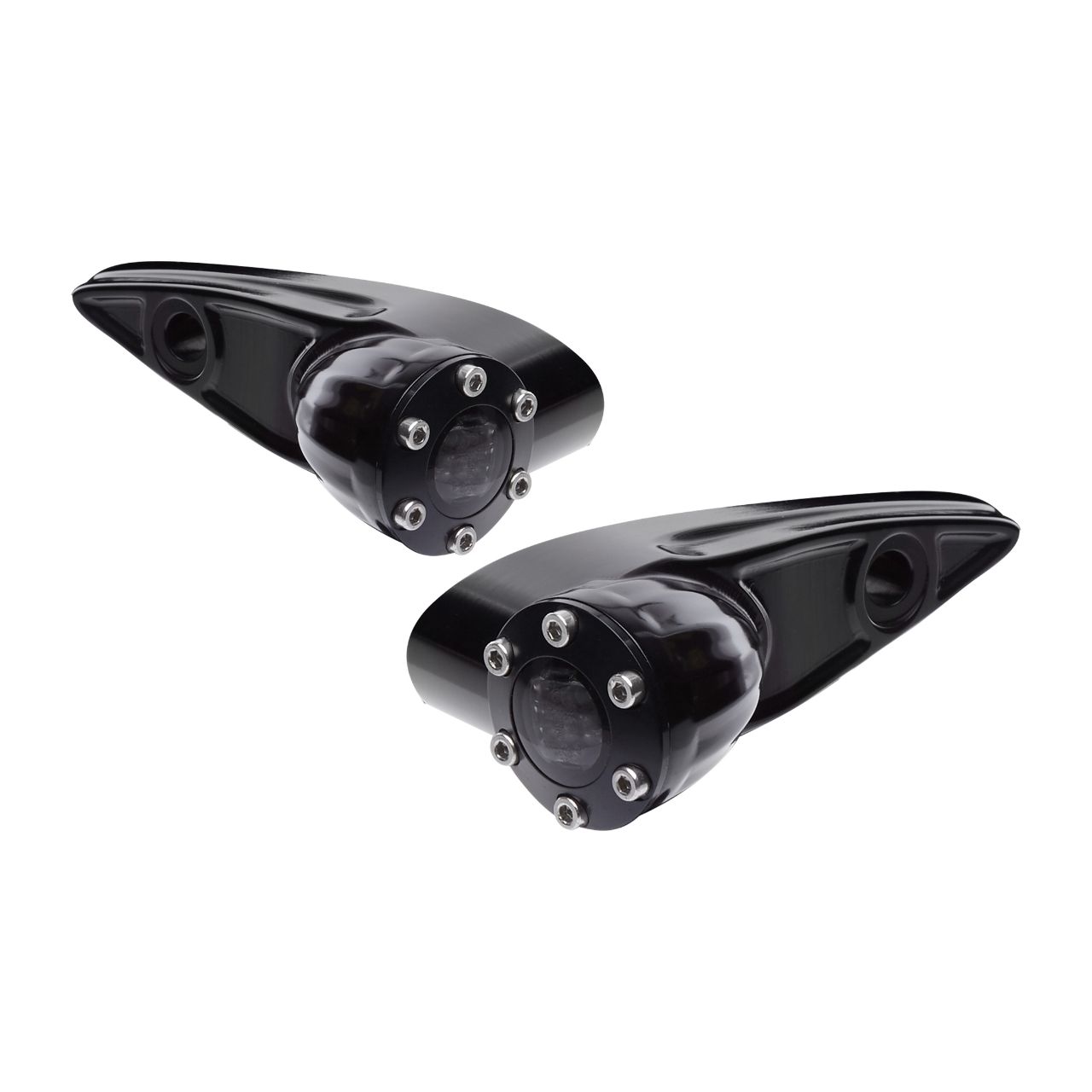 Buy Front Turn Signals Black Road Glide (15-23) SKU: 696294 at the price of US$ 359 | BrocksPerformance.com