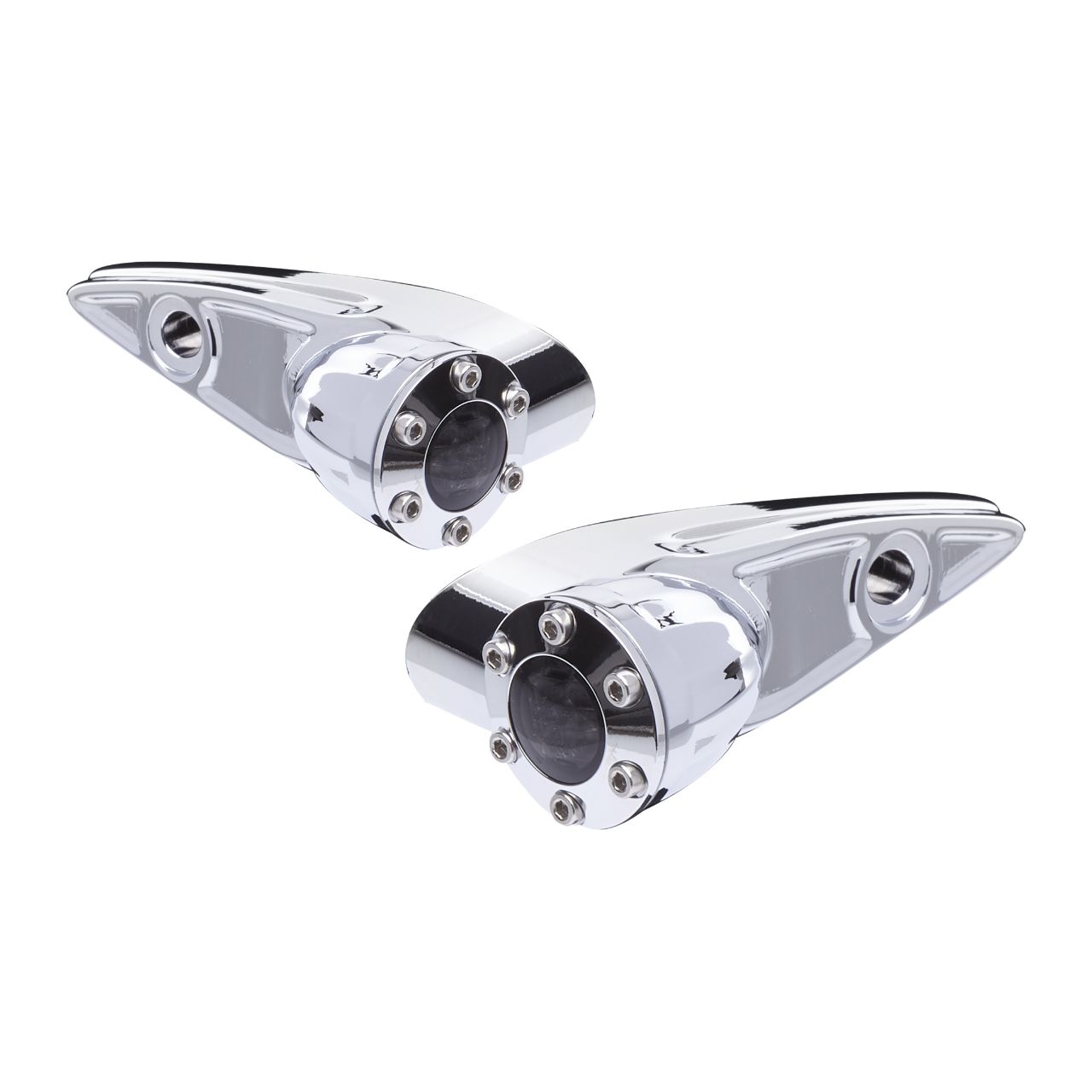 Buy Front Turn Signals Chrome Road Glide (15-23) SKU: 696307 at the price of US$ 359 | BrocksPerformance.com