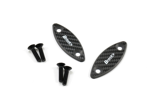 Mirror Block Off Plate Set Carbon Fiber ZX-14R (06-23)