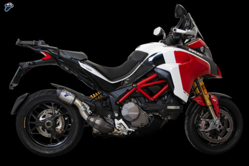 Limited Edition PIKES PEAK REPLICA Termignoni Full Titanium w/ Carbon Fiber  Multistrada 1260/S/Pikes Peak (15-19) and Multistrada 1200/S/Pikes Peak