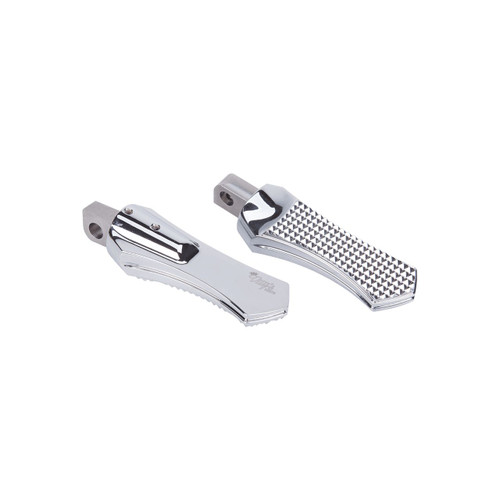 Buy Diamond Foot Pegs Chrome Standard (See Fitment) SKU