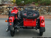 2012 Ural Gear-Up Red-Black Custom 2WD with Retro Lighting