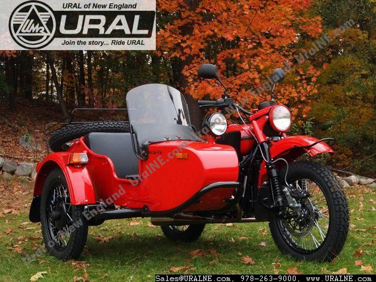2013 Ural Gear-Up Red-Black Custom 2WD